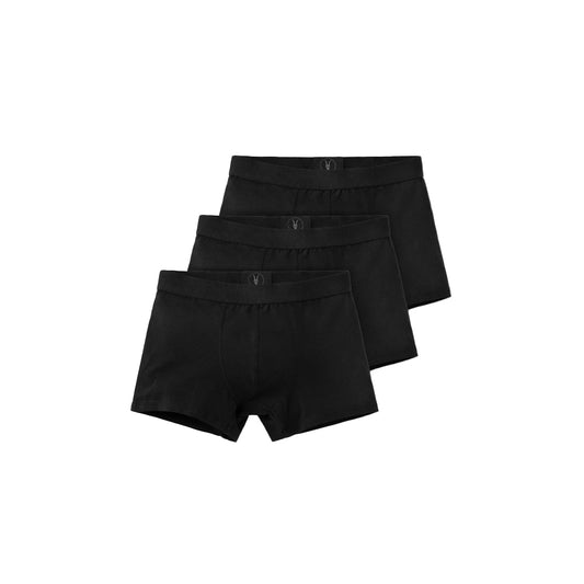 All Saints Logo Boxer 3 Pack Black